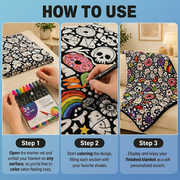 Velvet Canvas Blanket